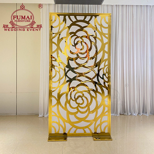 Wholesale High Quality Stainless Steel <b>Wedding</b> Decoration Supplies Stage Background Decoration <b>Wedding</b> Backdrop - Product Image 1