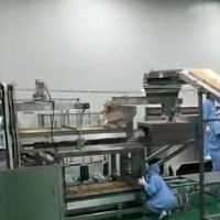 Nouvelle ligne de production de barres croustillantes au blé entier, machine alimentaire pour flocons d'avoine entiers