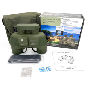 Binoculares con Telémetro SECOZOOM 7x50 y 10x50, Impermeables, Flotantes, con Cristales Ópticos Bak4, para Observación de Aves y Viajes - Product Image 6