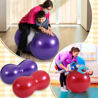 Ballon d'équilibre en forme d'arachide pour fitness, musculation et mise en forme, lot de 2, ballon de yoga, ballon de chaise, ballon d'exercice