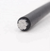 Cable de aluminio serie 600V 8000 THHN, cable de aislamiento XLPE de 1/0AWG, 250MCM