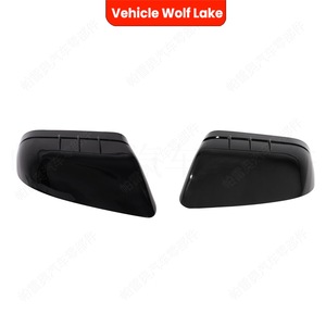 ฟอร์ด เอดจ์ ลินคอล์น เอ็มเคเอ็กซ์ 2011-2015 ฝาครอบกระจกมองข้างสีดำ ABS ครบชุดพร้อมเทปกาวหรือสกรู - Product Image 3