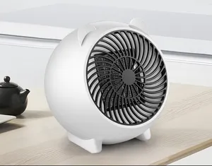 Thời Trang Mới Thiết Kế 250W Phòng Văn Phòng Thông Minh PTC Máy Tính Để Bàn Mini Xách Tay Fan Hâm Mộ Nóng