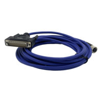 Cable de Datos de CA de Alta Calidad CAB-DS05-S M12 IO, Escáner Fijo, Lector y PLC de Grado Industrial, 1 Año de Garantía