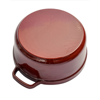 Pot à lait 24cm avec couvercle en stock marmite bon marché batterie de cuisine marmites à soupe et marmites casseroles à soupe pour nourriture