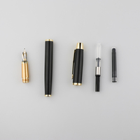 Stylos Métalliques de Luxe GemFully pour Fournitures de Bureau – Nouveaux Souvenirs de Prestige – Stylo Plume à Pointe Moyenne avec Logo