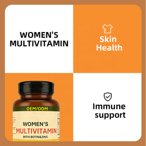 Multivitaminico per Donne Adulte con Biotina e Zinco - Supporto per la Salute della Pelle e del Sistema Immunitario, 60 Capsule, 2 Capsule per Porzione, Fornitura all'Ingrosso OEM/ODM - Product Image 4