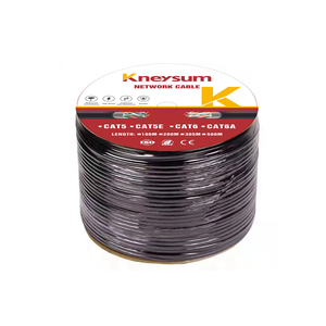 Câble <span class=keywords><strong>Ethernet</strong></span> extérieur CAT5e haute vitesse 300M à 8 conducteurs torsadés en paire solide CCA de catégorie G652D en <span class=keywords><strong>fibre</strong></span> optique de haute qualité - Product Image 1