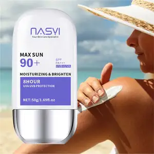 טבעי צמח תמצית יופי טיפוח עור פנים קרם הגנה קרם Spf 90 שמן משלוח נבלות רדיקלים אנטי חמצון UVA/UVB sunblock