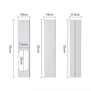 Tubo di <span class=keywords><strong>scarico</strong></span> del condizionatore d'aria Mobile 130mm150mm accessori porta Set deflettore aria sigillante telescopico - Product Image 6