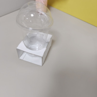 Support de tasse en papier avec insert de plateau et manchon pour boissons à emporter, café, thé, fleurs, snacks, biscuits, pâtisseries - Vente chaude