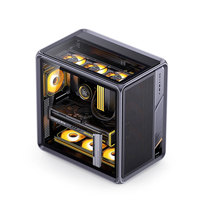 Boîtier PC Gaming JONSBO BO400 Full Tower de haute qualité avec fenêtre latérale ATX, port USB frontal, en alliage d'aluminium – En stock