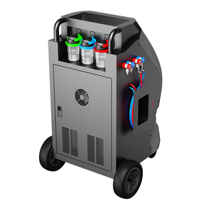 Station de service de climatisation automobile intelligente à double gaz 1234YF R134A avec écran tactile 10 pouces WDF X549 pour la récupération de gaz - Product Image 6