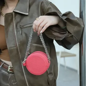 Sacs à bandoulière mini AndoBag pour femmes, en cuir de vache véritable, porte-monnaie, sac de rangement simple et tendance C20 - Product Image 4
