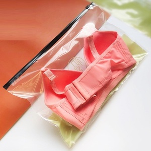 Offre spéciale de vêtements en plastique Sac à fermeture éclair en plastique de petite taille pour sous-vêtements et chaussettes - Product Image 4