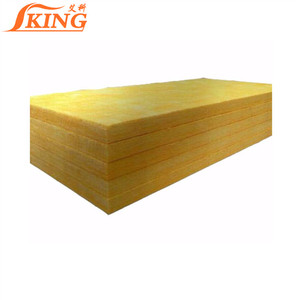 ISOKING Lana de vidrio Materiales de construcción aislantes Paneles acústicos protección contra incendios - Product Image 5