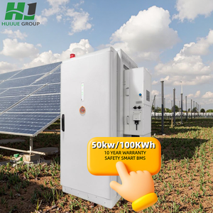 HJ Solar Electricity <b>Energy</b> <b>Storage</b> <b>System</b> 20/50kw 100KWh Complete Hybrid Solar Power <b>System</b> Kit for Industrial Commercial - Product Image 1