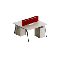 Mobilier de bureau modulaire moderne Poste de travail durable pour bureau Table Ordinateur Poste de travail pour bureau