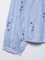 Chemise élégante brodée anti-plis en polyester à manches longues, style français européen, longueur cheville, pour femme, tenue quotidienne modeste, Dubaï