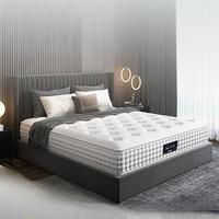 Matelas de lit d'hôtel 5 étoiles avec ressorts ensachés, matelas King Euro Top fait main avec ressorts ensachés pour la maison et l'hôtel