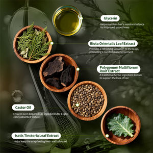 Trattamento Personalizzato 50ml per Caduta e Crescita dei Capelli, Idratante e Riparatore, Spray per la Cura dei Capelli a Base <span class=keywords><strong>di</strong></span> Erbe Organiche - Product Image 6