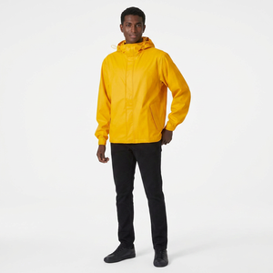 Veste de course légère et imperméable Finer Threads, coupe-vent pour la gym, le sport et les activités de plein air, col montant, pour homme - Product Image 1