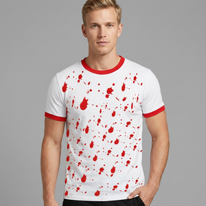 Camiseta Unisex OEM con Cuello Redondo, Impresión Digital Personalizada, Jersey Transpirable, Formal, Tallas Grandes, Barata, Venta al Por Mayor en India - Product Image 1