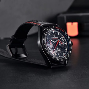 PAGANI DESIGN PD-1779 Watches Chronograph Top Luxury Watch for Men Quartz <b>Wristwatches</b> Chronograph Leather Waterproof Sports - Product Image 5