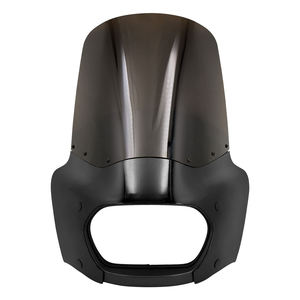 Deflector de Viento para Faro Delantero de 15 Pulgadas, Cubierta Protectora para Harley Softail <span class=keywords><strong>Fat</strong></span> <span class=keywords><strong>Bob</strong></span> FXFB <span class=keywords><strong>114</strong></span> FXFBS <span class=keywords><strong>2018</strong></span> y Posteriores - Product Image 1