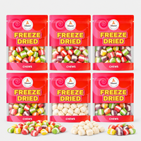 Fournisseurs et fabricants de bonbons chinois, vente en gros de bonbons gélifiés aux fruits lyophilisés, collations sucrées, bonbons gélifiés lyophilisés personnalisés