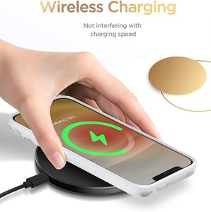 Sang Trọng Chống Sốc Rõ Ràng Điện Thoại Trong Suốt Trường Hợp Đối Với <span class=keywords><strong>iPhone</strong></span> 12 13 14 15 16 Pro Max Không Dây Sạc Từ Cover Quay Lại Trường Hợp - Product Image 2