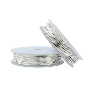 High Purity 99.99% Pure Silver Cut Wire Solid Bare Conductor Type