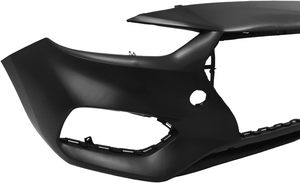 Topzonauto pour Hyundai Accent 2018 2019 2020 2021 <span class=keywords><strong>2022</strong></span>, kit de couvre-pare-chocs avant compatible avec la calandre supérieure et inférieure et les feux antibrouillard - Product Image 2