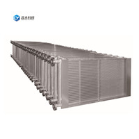 Radiador Industrial de Acero Inoxidable, Intercambiadores de Calor Bimetálicos de Acero-Aluminio, Enfriador Tubular Seco de Glicol para Centros de Datos y Energía