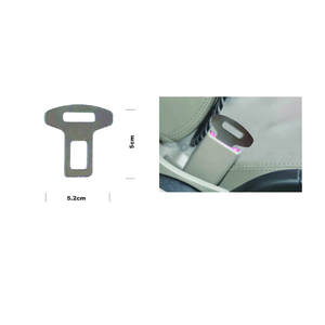 Anclaje de Cinturón de Seguridad para Asiento de Coche, 5.2cm x 5cm, para Uso con Cinturón de Seguridad de Automóvil - Product Image 2