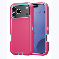 Coque de protection antichoc 360° en TPU et PC pour iPhone 17 Air, 16 Plus, 15, 14, 13, 12, 11 Pro Max – Vente en gros