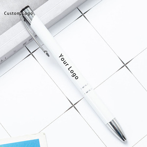 Penna a Sfera in Metallo Promozionale con Marchio <span class=keywords><strong>GYM</strong></span> - Regalo Aziendale Personalizzato - Product Image 1