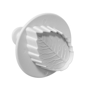 Dụng Cụ Làm Bánh Nhà Cung Cấp 3 Cái Hình Dạng Lá Máy Cắt Nhựa Bộ Pít Tông Cho Fondant Cookie Bánh Quy - Product Image 5