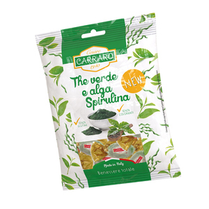 100G / 500G Good Taste Candy and High <b>Quality</b> Green Tea Flavor Candy Italian Incap Green Tea Flavoured and Spirulina Candies - Product Image 1
