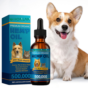 Cáñamo para mascotas que ayuda con la ansiedad, el estrés, el dolor, las alergias en perros, aceite de cáñamo para perros y gatos, líquido para mascotas, calmante para las articulaciones y alivio del dolor. - Product Image 2