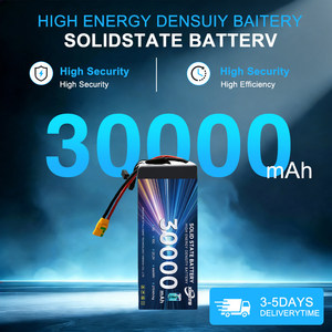 22.2V 30000mAh Solid State High Energy Density <b>Battery</b> 6S Li-ion Pack with XT60 Connector for Industrial <b>Drone</b> UAV - Product Image 6