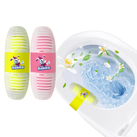 Boules nettoyantes pour toilettes à la fragrance de citron, solutions de nettoyage pour toilettes, fournisseur d'usine