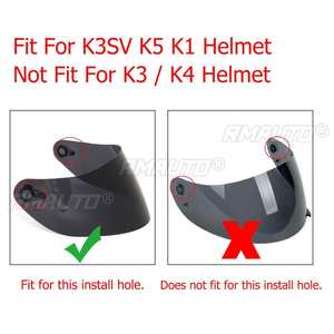 Visera para Casco AGV K5 K1 K3SV, Gafas Desmontables para Casco de Motocicleta, Lente para Casco de Motocross, Visera para Casco Integral - Product Image 4