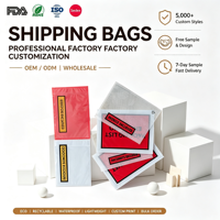 Emballage personnalisé Chenghao, imperméable, résistant aux chocs, format A3/A4/A5, avec facture jointe, biodégradable, poly/PE, épaisseur 0,5-1 mil