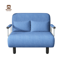 Canapé-lit multifonctionnel en tissu, double usage, amovible et lavable, pour salon, petit appartement, canapé-lit double pliable