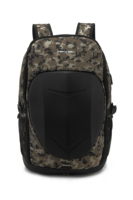 Tas Ransel Berkualitas Tinggi Anti Air Bahan Nylon Hard Shell EVA untuk Laptop 17.3 Inch dengan Port USB untuk Perjalanan Bisnis dan Gaming