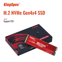 قرص صلب KingSpec XG7000 SSD M.2 NVMe Pcie4.0 GEN4 2280 عالي الجودة بسرعة 7400 ميجابايت/ثانية، سعات 512 جيجابايت و1 تيرابايت و2 تيرابايت و4 تيرابايت، تقنية 3D NAND TLC