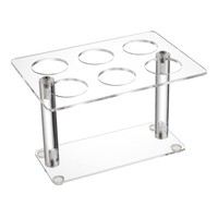 Support en acrylique transparent pour cornets de glace, présentoir à desserts pour mariage, anniversaire, Noël