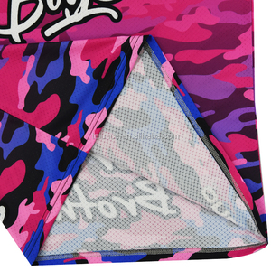 Pur personnalisé hommes haut <span class=keywords><strong>Maori</strong></span> T-Shirt impression graphique tatouage t-shirts maille noir unisexe Camouflage rose T-shirt de base pour hommes - Product Image 6