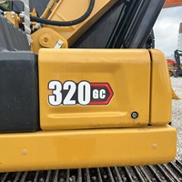 Excavatrice d'occasion CAT320GC de haute qualité, 20 tonnes, hydraulique, Caterpillar du Japon, excavatrice sur chenilles d'occasion CAT320GC à vendre